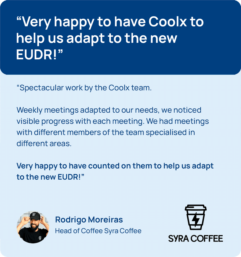 Syra Café Testimonial